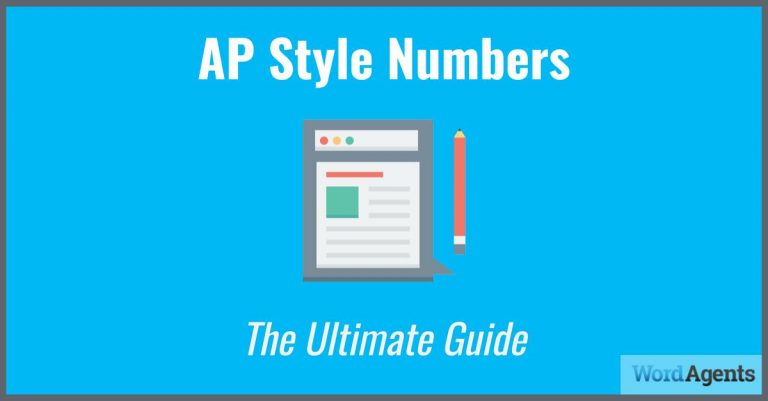 ap style numbers