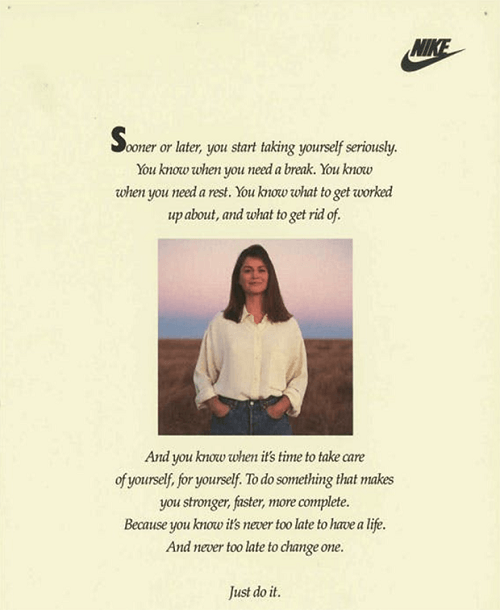 Nike Just Do It Campaign