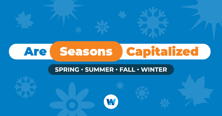 are seasons capitalized